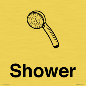 Dementia Shower sign